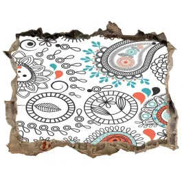 okleina-3d-dziura-naklejka-ornamenty-168x113