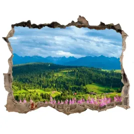 samoprzylepna-dziura-naklejka-lawenda-w-gorach