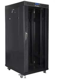 szafa-instalacyjna-rack-stojaca-19-cali-37u-800x1000-czarna-drzwi-szklane-l