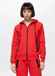 bluza-damska-rozpinana-z-kapturem-pitbull-tape-explory-fluo-czerwona