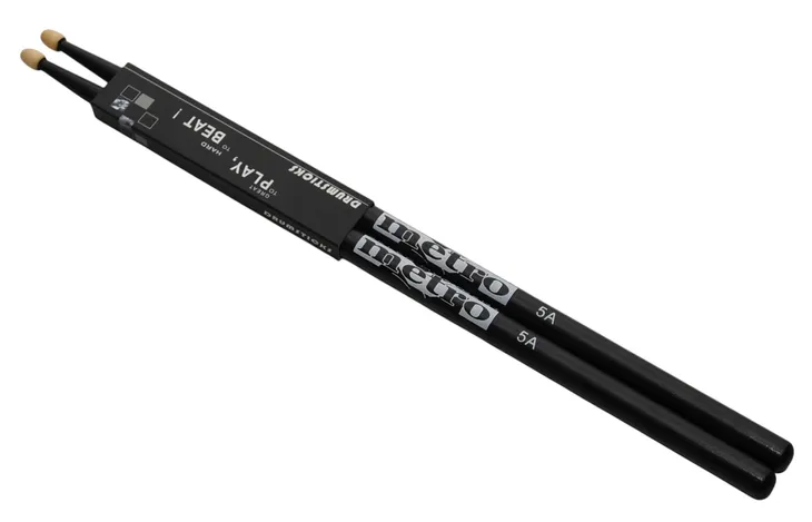 Pałki perkusyjne "metro" 5a black