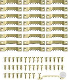 haki-do-obrazow-zestaw-40-szt-zabkowane-wieszaki-sruby-zlote