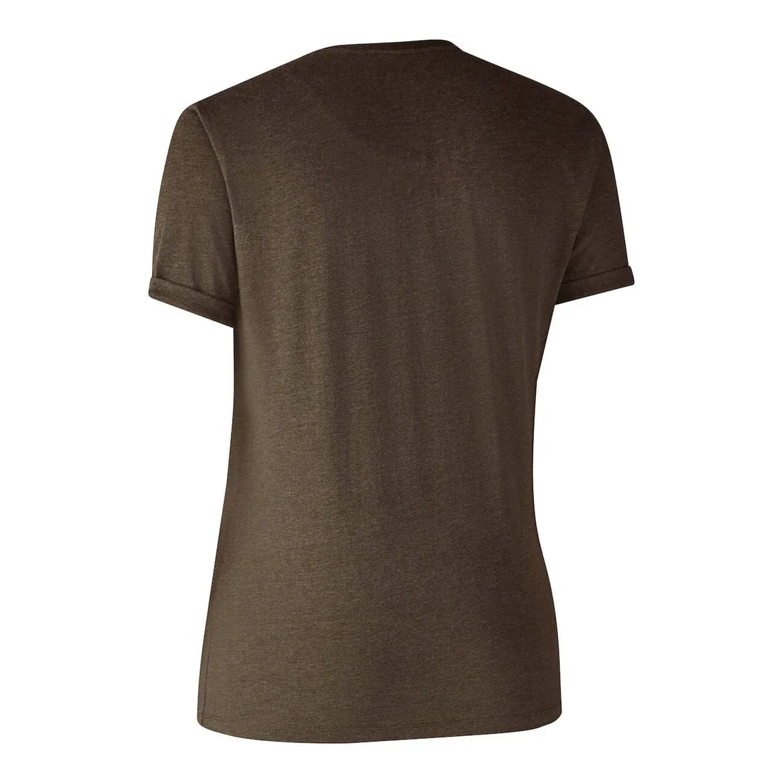 b-damska-koszulka-deerhunter-basic-8395-brown-leaf-melange-r-38-stan-nowy