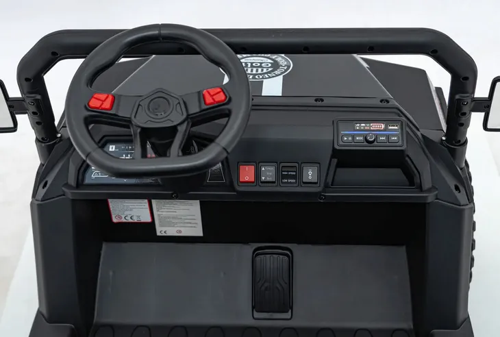 auto-pick-up-champion-czarny-na-akumulator-dla-dzieci-gratisy-pojemnosc-akumulatora-9-ah