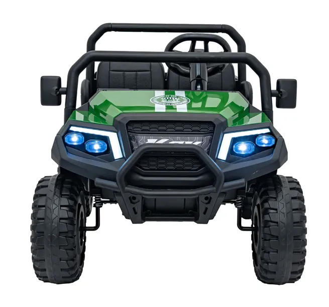 auto-pick-up-champion-zielony-na-akumulator-dla-dzieci-gratisy-waga-z-opakowaniem-28-kg