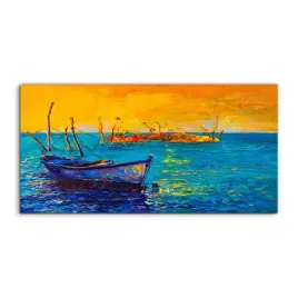 obraz-akrylowy-140x70-na-sciane-ocean-lodka-morze