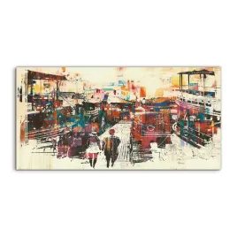 obraz-akrylowy-140x70-wiszacy-ulice-miasto-budynki