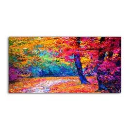 obraz-akryl-140x70-nowoczesny-jesien-krajobraz-las
