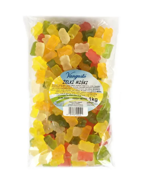 Vangusto Żelki Miśki Owocowe 1kg