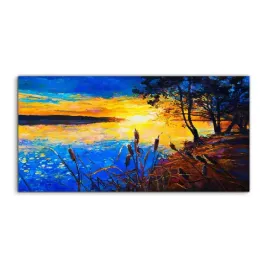 fotoobraz-140x70-na-sciane-abstrakcja-woda-drzewa