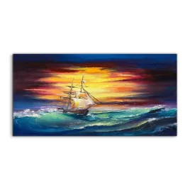 fotoobraz-140x70-na-prezent-fale-statek-woda-niebo