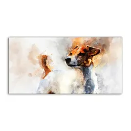 obraz-akryl-140x70-wiszacy-jack-russell-akwarele