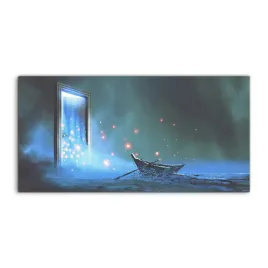 obraz-140x70-z-grafika-statek-art-wybrzeze-scienny