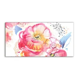 fotoobraz-akryl-140x70-wiszacy-akwarele-roze-kwiat