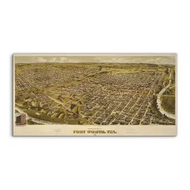obraz-akryl-140x70-z-nadrukiem-mapa-texas-vintage