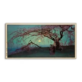 fotoobraz-140x70-na-sciane-japonia-ksiezyc-drzewa