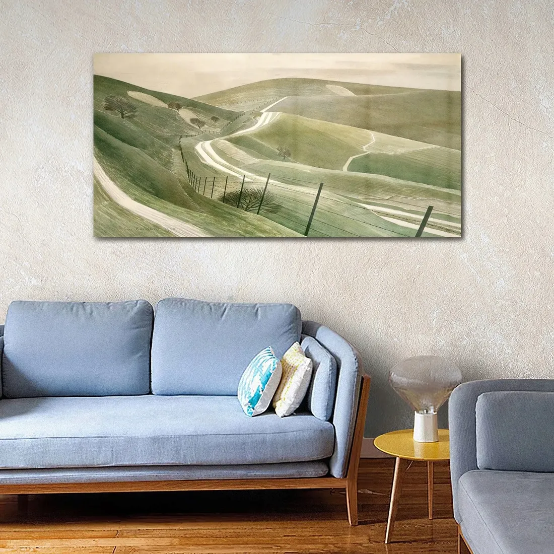 obraz-akrylowy-140x70-scienny-eric-ravilious-droga