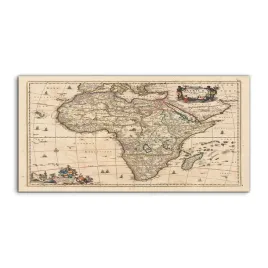 obraz-akryl-140x70-z-nadrukiem-mapa-afryka-vintage