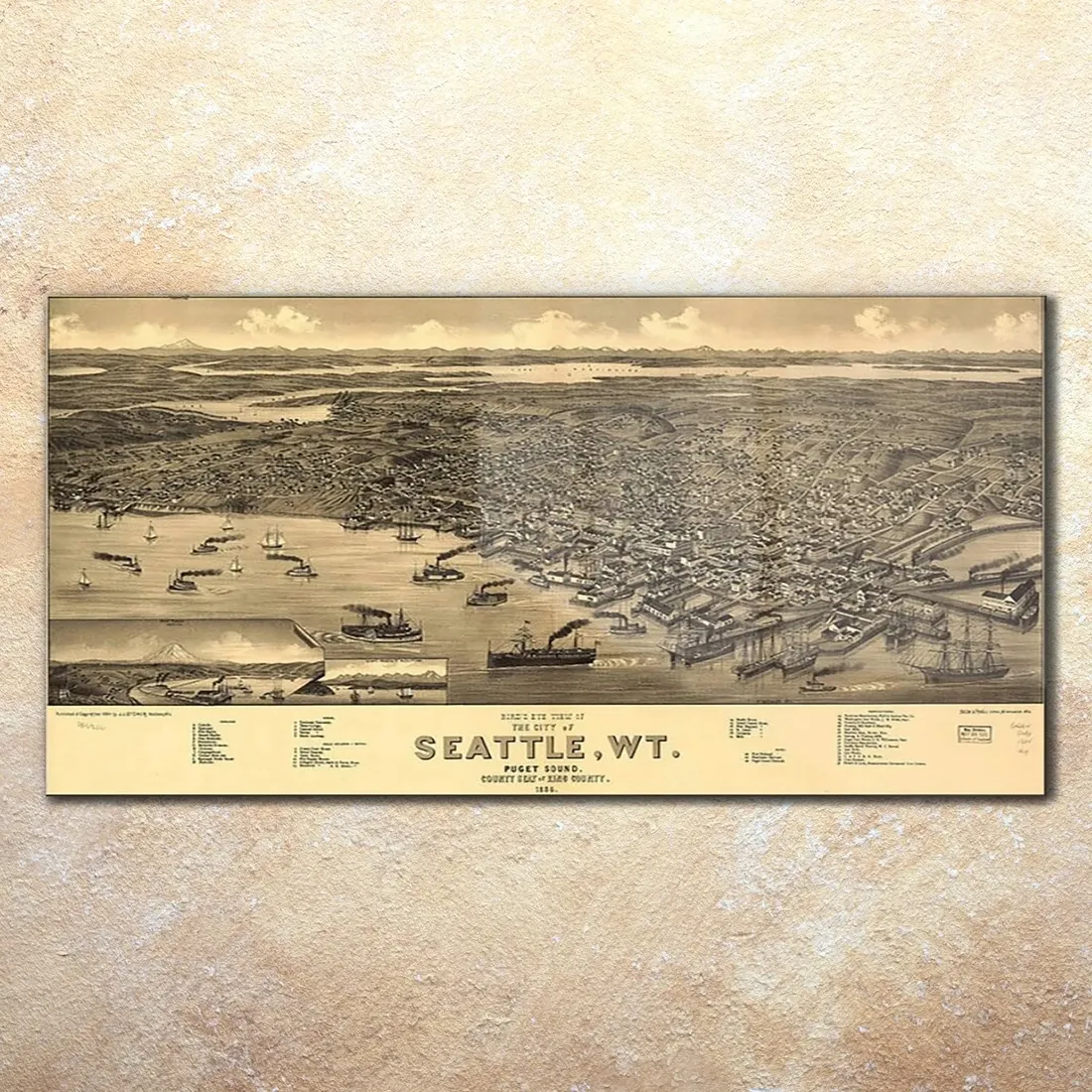 obraz-akrylowy-140x70-scienny-morze-mapa-seattle-stan-nowy