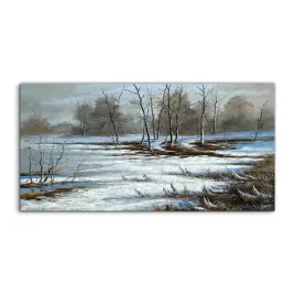 obraz-akrylowy-140x70-wiszacy-zima-zamarzniety-las