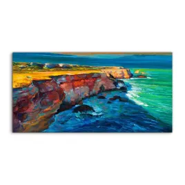 obraz-140x70-na-sciane-klif-ocean-morze-na-prezent