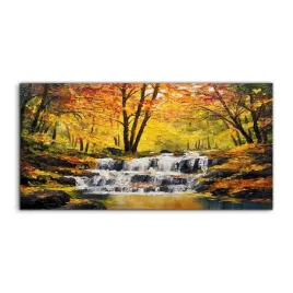 obraz-140x70-wiszacy-wodospad-jesien-las-z-grafika