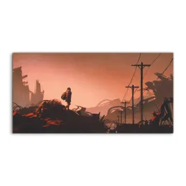 fotoobraz-140x70-z-grafika-kobieta-wymarle-miasto