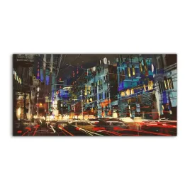 obraz-akrylowy-140x70-z-nadrukiem-miasto-noc-ulice