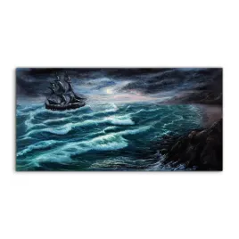 obraz-akryl-140x70-z-nadrukiem-ocean-piraci-sztorm
