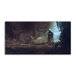 fotoobraz-140x70-nowoczesny-las-czarodziej-fantasy