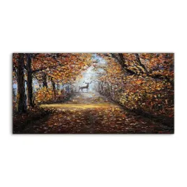 obraz-akryl-140x70-na-sciane-krajobraz-jelen-las