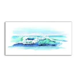 fotoobraz-akryl-140x70-wiszacy-akwarele-ocean-fale