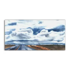 obraz-140x70-wiszacy-ameryka-droga-wies-nowoczesny