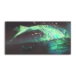 fotoobraz-140x70-na-sciane-fantasy-art-lodka-woda