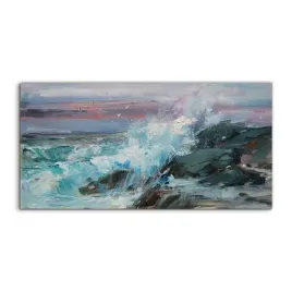 obraz-akryl-140x70-na-sciane-morze-wybrzeze-fale