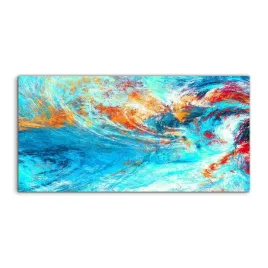 obraz-akryl-140x70-scienny-fale-morze-abstrakcja
