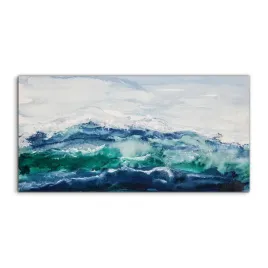 obraz-akryl-140x70-nowoczesny-ocean-fale-akwarele