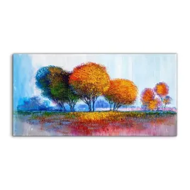 obraz-akryl-140x70-z-grafika-drzewa-liscie-natura