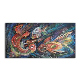 fotoobraz-140x70-na-sciane-abstrakcja-morze-ryby