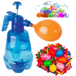 balony-na-wode-bomby-wodne-pompka-zestaw-niebieski