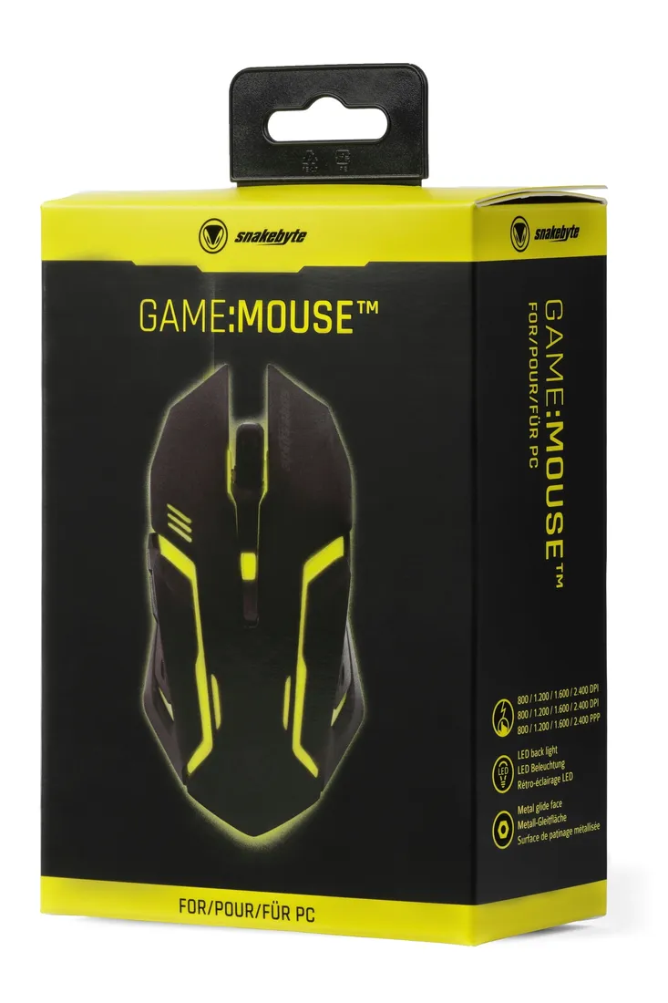 snakebyte-mysz-gamingowa-game-mouse-2400-dpi-stan-nowy