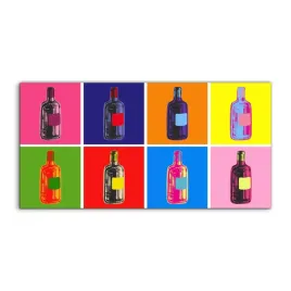 obraz-akrylowy-140x70-wiszacy-wino-butelki-sztuka