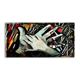 obraz-akryl-140x70-z-grafika-abstrakcja-art-palmy
