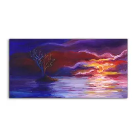 fotoobraz-akryl-140x70-wiszacy-woda-wschod-slonca
