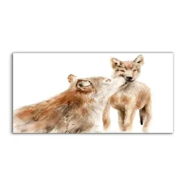 fotoobraz-140x70-na-sciane-akwarele-wilk-dziecko