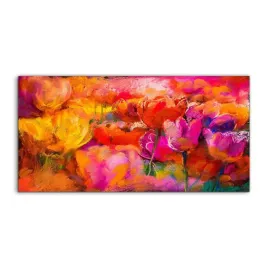obraz-akrylowy-140x70-nowoczesny-kwiaty-tulipany