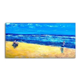 obraz-140x70-z-grafika-morze-ocean-plaza-scienny