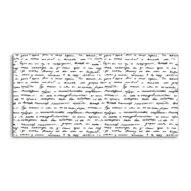 obraz-akrylowy-140x70-scienny-papier-pismo-reczne