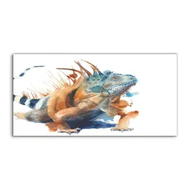fotoobraz-140x70-z-grafika-iguana-zwierze-tropiki