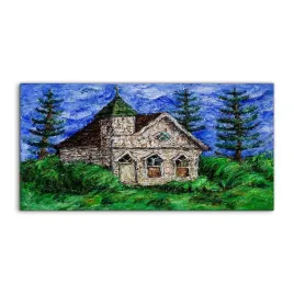fotoobraz-akryl-140x70-cm-krajobraz-laka-kosciol